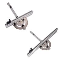 Table Saw Miter Gauge Professional Table Saw Accessories Woodworking Tools High Accuracy Miter Saw Protractor for Carpentry