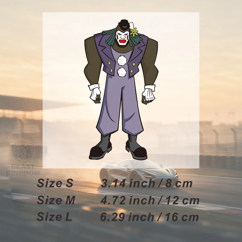 Car StickersCreative Custom Cartoon Clown Character Design Digital Graphic Print High Quality for Car Fashion GiftDecals