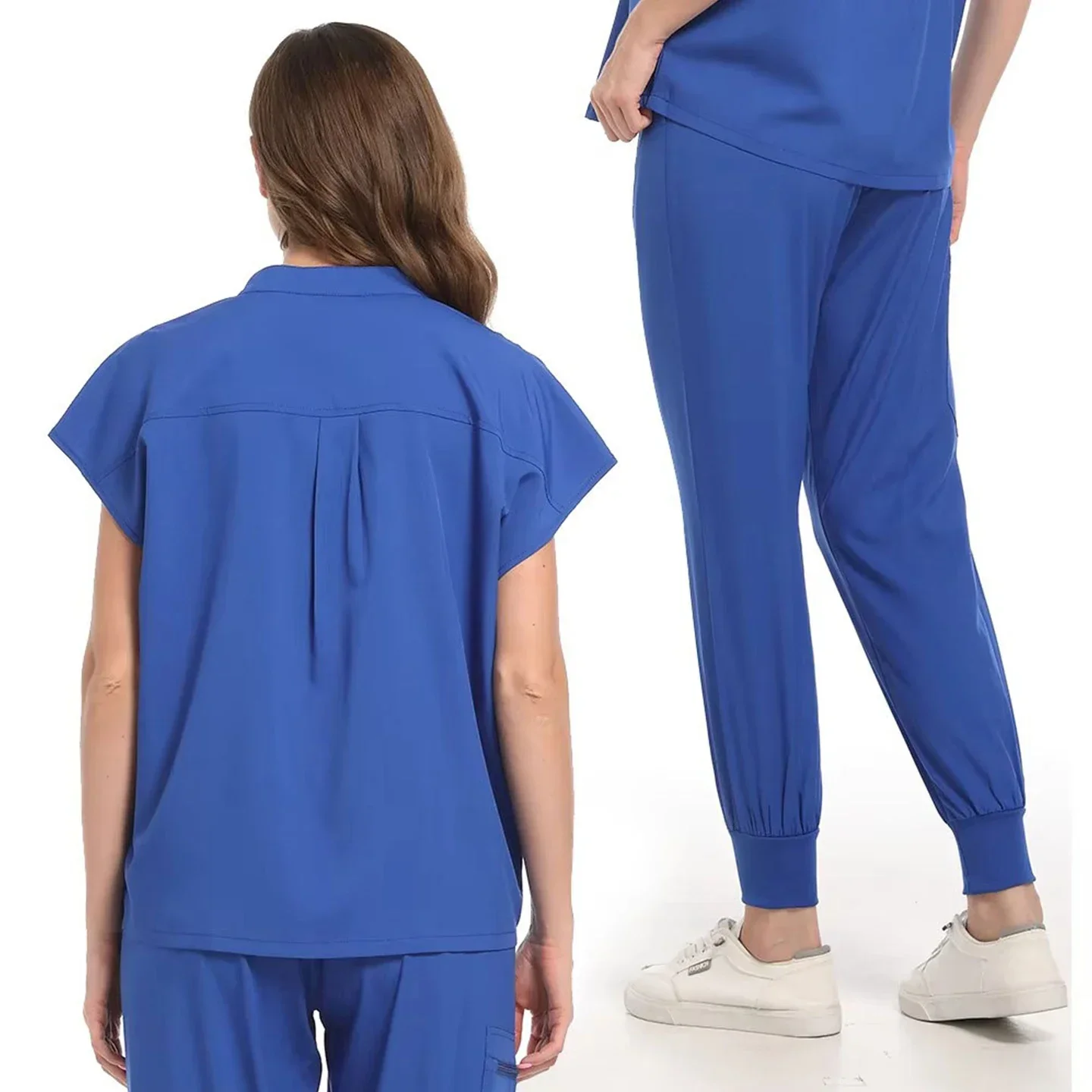 Scrub Sets Verpleegster Chirurgisch Uniform Vrouwen Zomer Slanke Comfortabele Orale Arts Werkkleding Korte Mouw Sets Operatiekamer Kleding