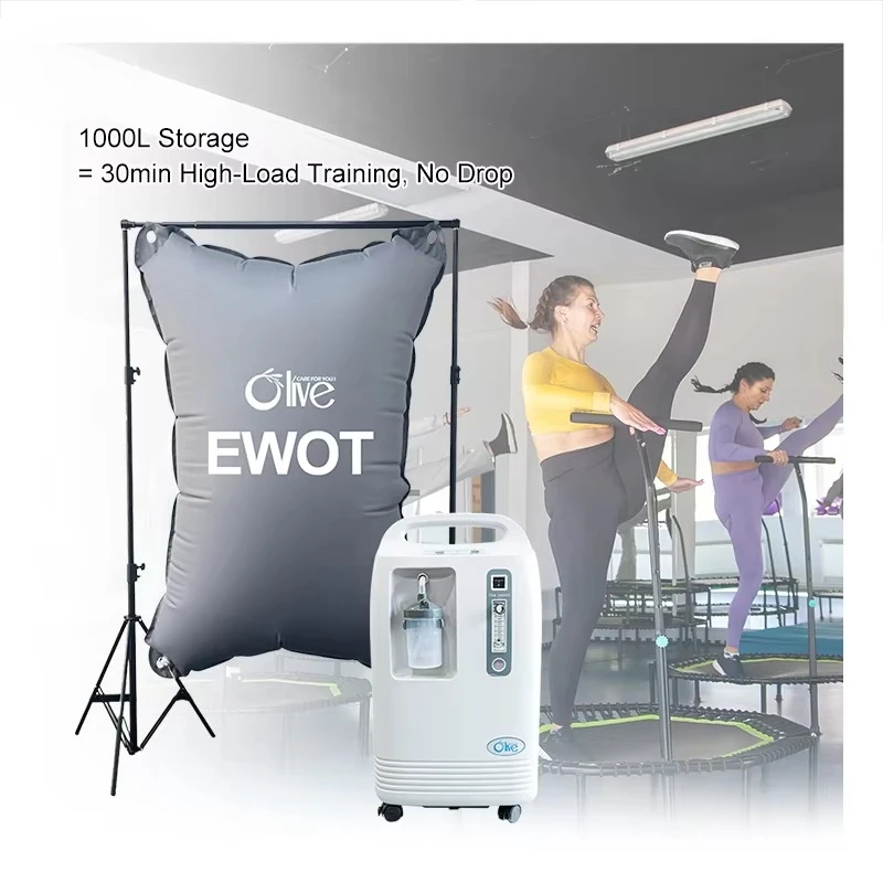 

10л кислородный концентратор 1000л резервуарная сумка EWOT Training System 10л/мин