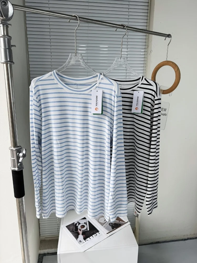 

Slimming Versatile Loose Fit Long Sve Yoga Sportswear T-irt Women's Running Fitn Cover up Casual Sle Polyester