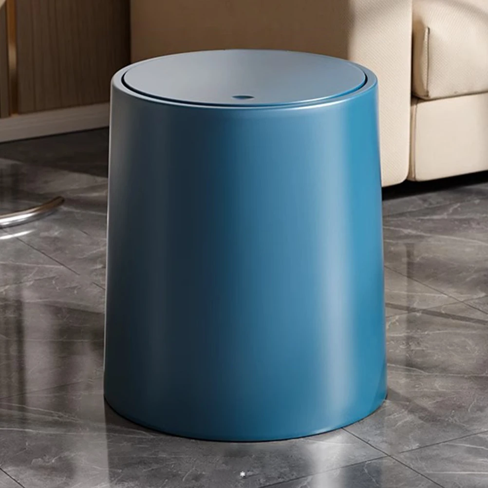 

Press-type Double Trash Garbage Bin Kitchen Bathroom Office Thickened Plastic Indoor Outdoor Strong Large for Kitchen