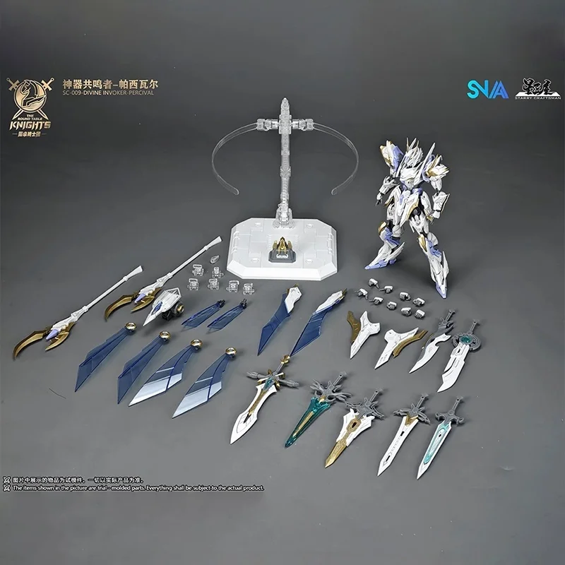 متوفر الأصلي SNAA الإلهي Invoker-Percival عمل الشكل ديلوكس الطبعة 1/144 Sc-009 أطقم منمذجة فرسان الجدول المستديرة #6