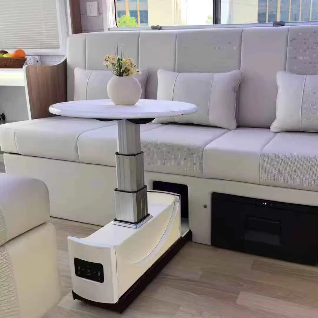

Van Interior Accessories Camper Van Two Side Folding Electric Table for Motorhome Metris V-class VITO