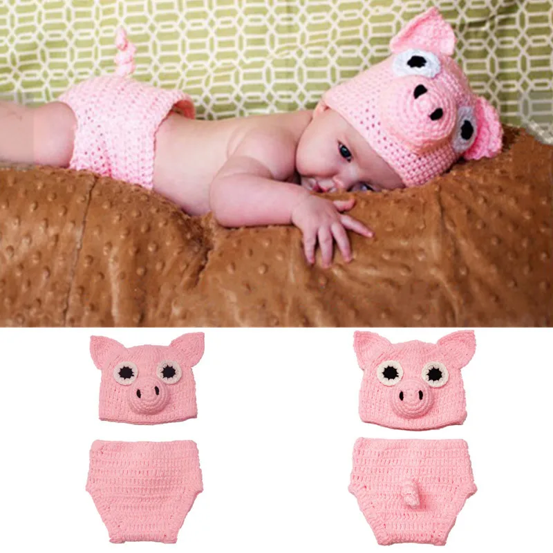 Children's Photography Clothing Newborn Baby Suit Piggy Shooting Clothing Baby Newborn Photography Accessories Baby Souvenirs