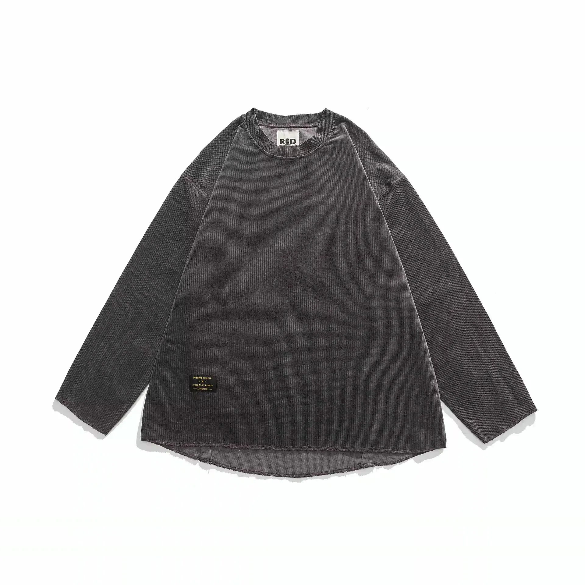 

Мужская свободная вельветовая куртка в японском стиле ретро в стиле милитари Chigu и потертая потертая толстовка