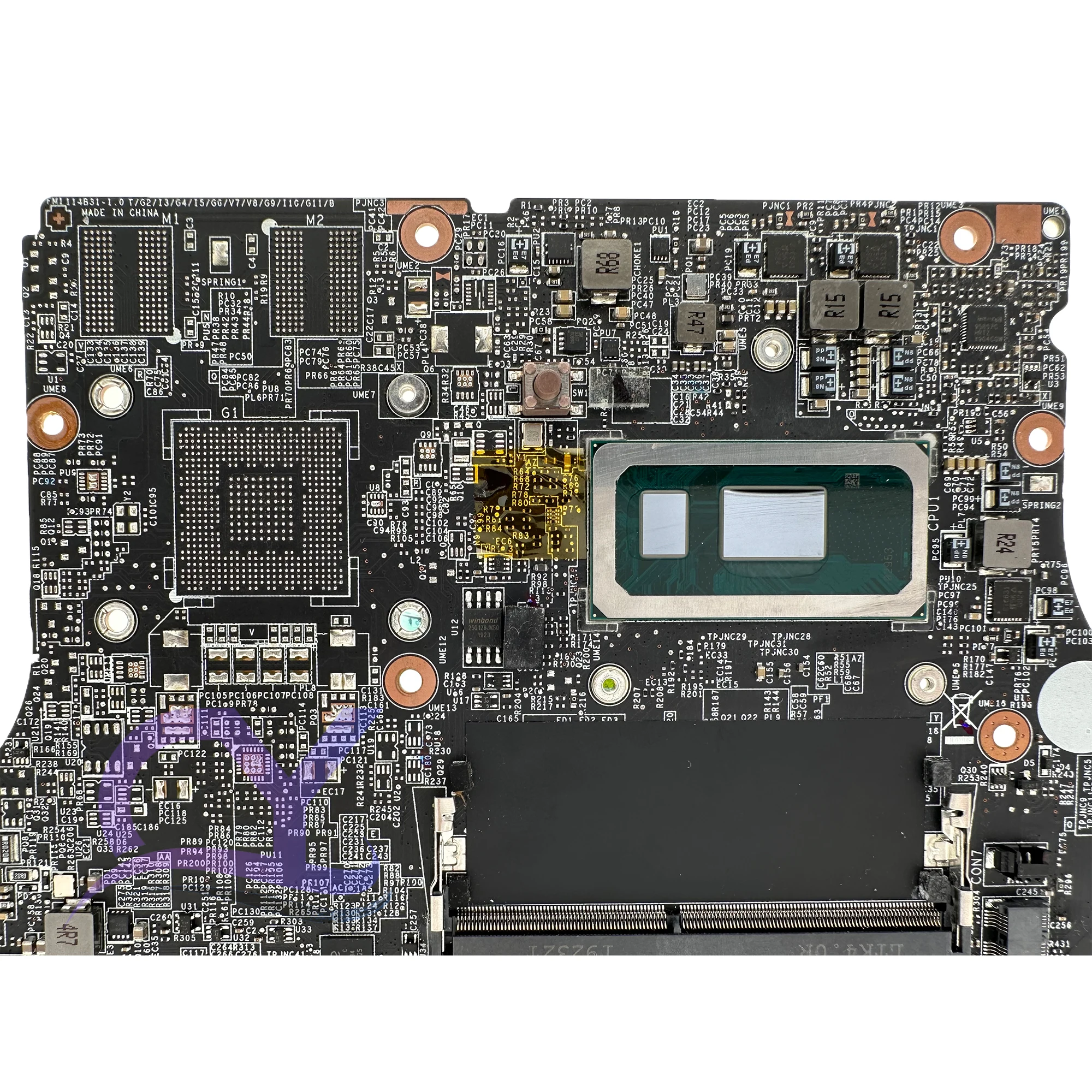 Imagem -05 - Placa-mãe do Portátil para Msi Ms14b31 Mainboard 8ro Moderno 8ra Ms-14b3 i3 i5 I78th Gen Mx150 Mx250-v2g Uma Ddr4