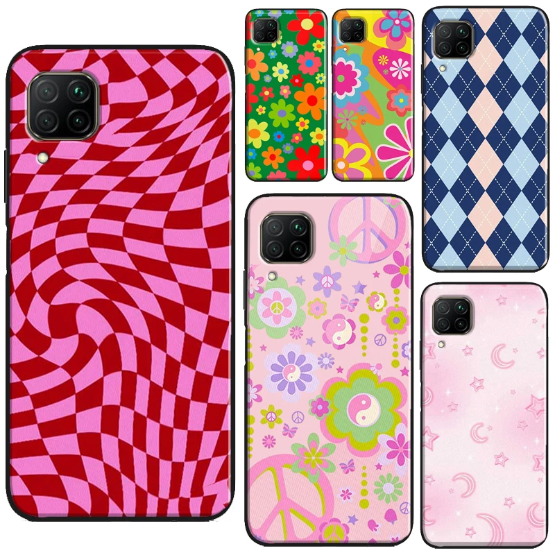 Peacr N Luv Flower Power Slumber Party For Huawei Honor X8a X7a X9a X8 50 70 90 Lite Magic5 Pro P20 P30 P40 P60 Nova 9 5T Case