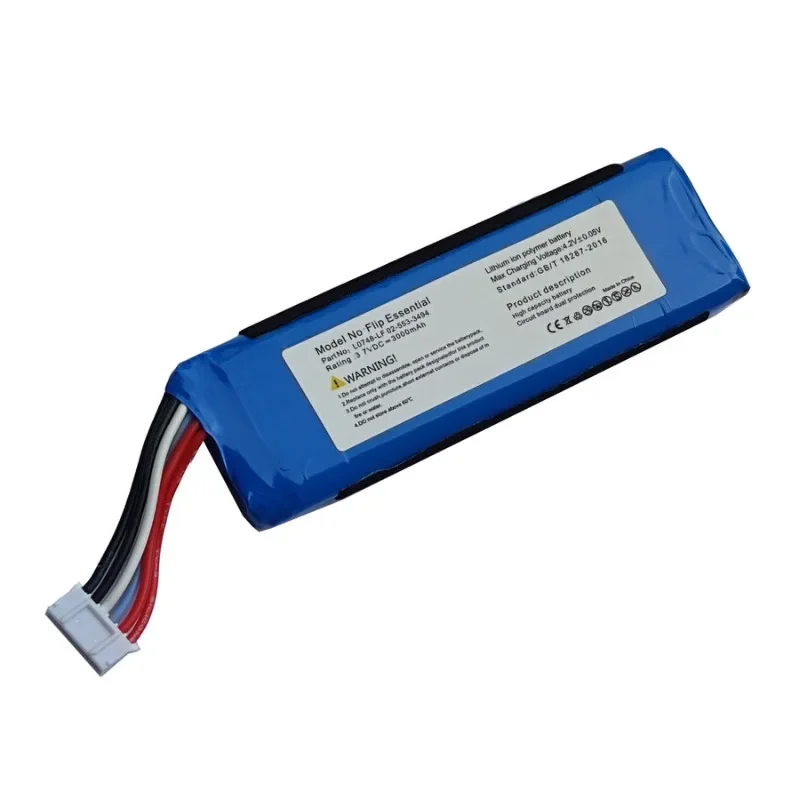 Speaker Battery  L0748-LF 02-553-3494 for JBL Flip Essential Flip 3 Stealth Edition  Flip 3 SE 3.7V/3000mAh