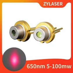 1/5/10/50 pz D5.6mm 650nm 5mw 10mw 100mw modulo diodo Laser colore rosso diodi sensore Laser fai da te LED Electronics Design