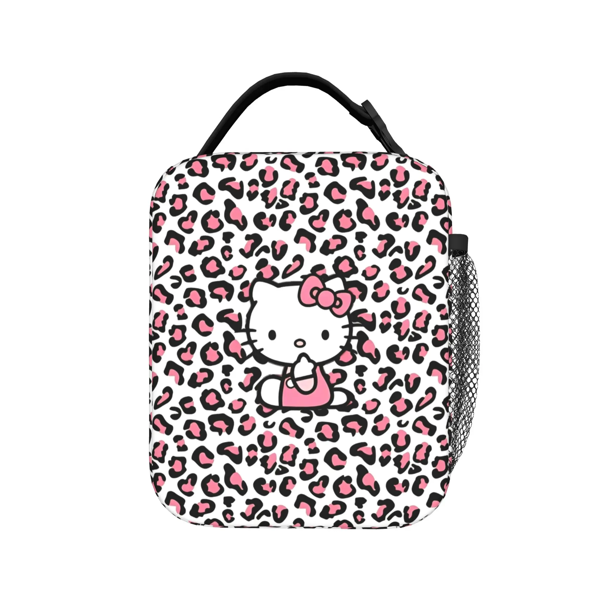 

hellos kittys Insulated Lunch Bag for Men Women Food Container Bags Portable Cooler Thermal Bento Box For Travel