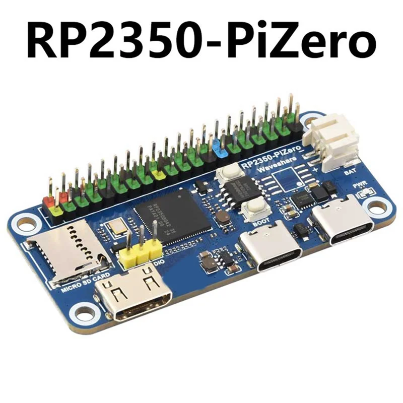 RP2350-Pizero For Raspberry Pi Pico 2 RP2350B Development Board PSRAM DVI For -Compatible-X64A