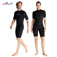 Wetsuits for Men Women, 1.5MM Shorty Wetsuit Neoprene Full Body in Cold Water Keep Warm for Diving Surfing Snorkeling Kayaking