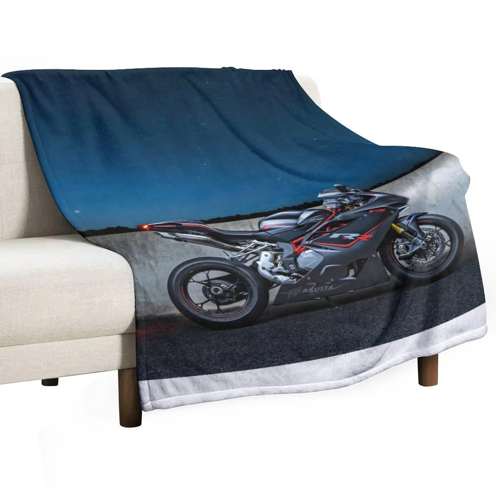 

MV Agusta F4 RR Throw Blanket Travel Sofas warm winter Blankets