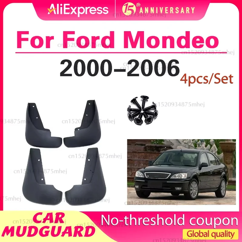 

Для Ford Mondeo Mk3 2000-2006 2001 2002 2003 2004 2005 автомобильные брызговики брызговики брызговики брызговики аксессуары для крыльев