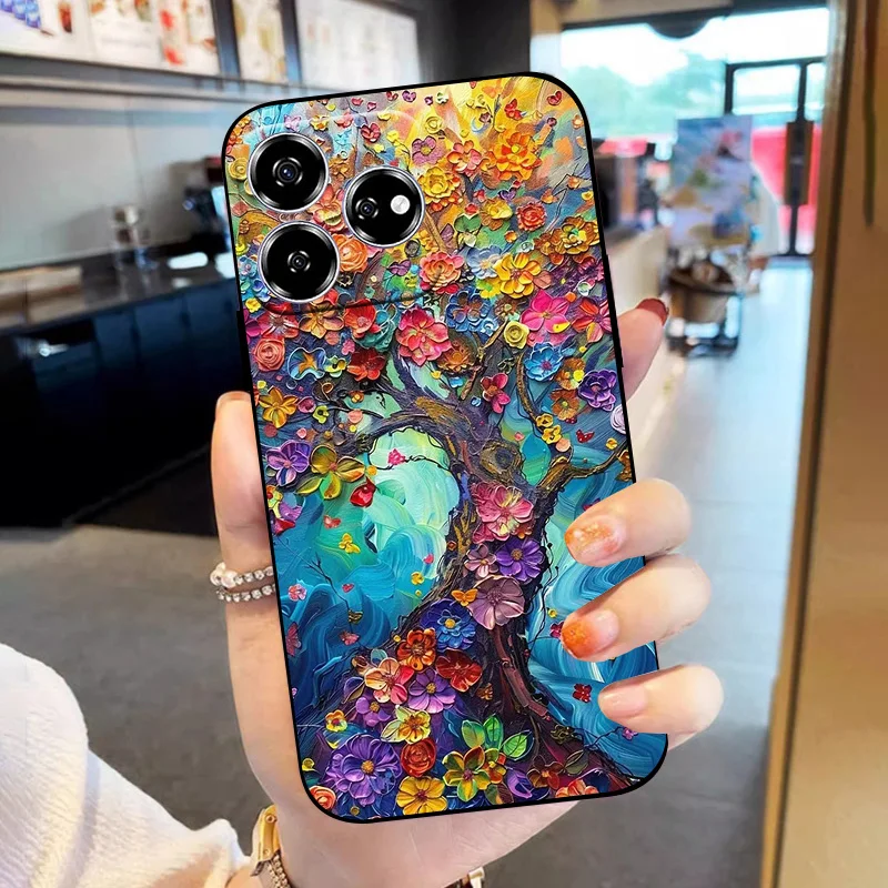 For ZTE Blade V60 Phone Case Axon60 Fashion Back Cover For ZTE Nubia V60 Soft Silicone TPU Case Axon 60 Z2356 Shockproof Capa