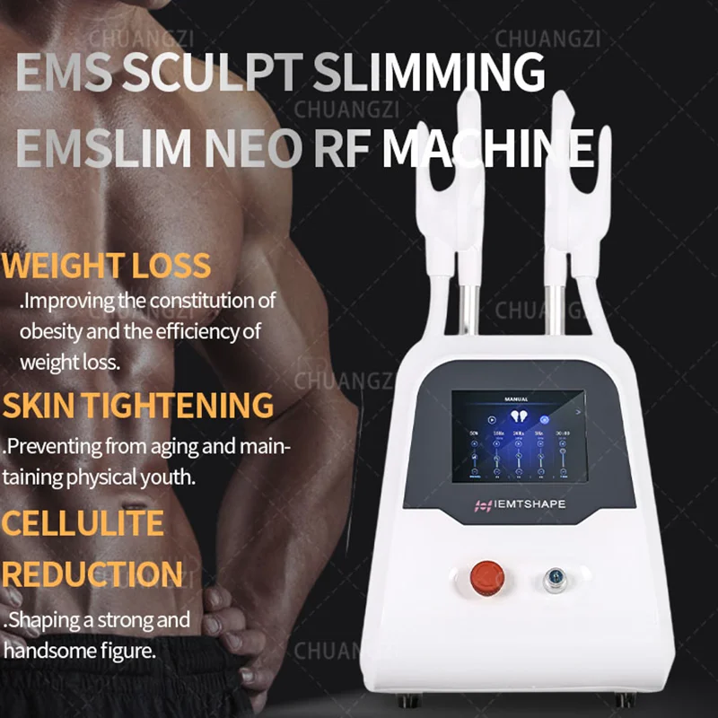 Portable Electromagnetic Body Emsslim Neo Slimming Muscle Stimulate Fat Removal Body Slimming Build Muscle Machine For Salon