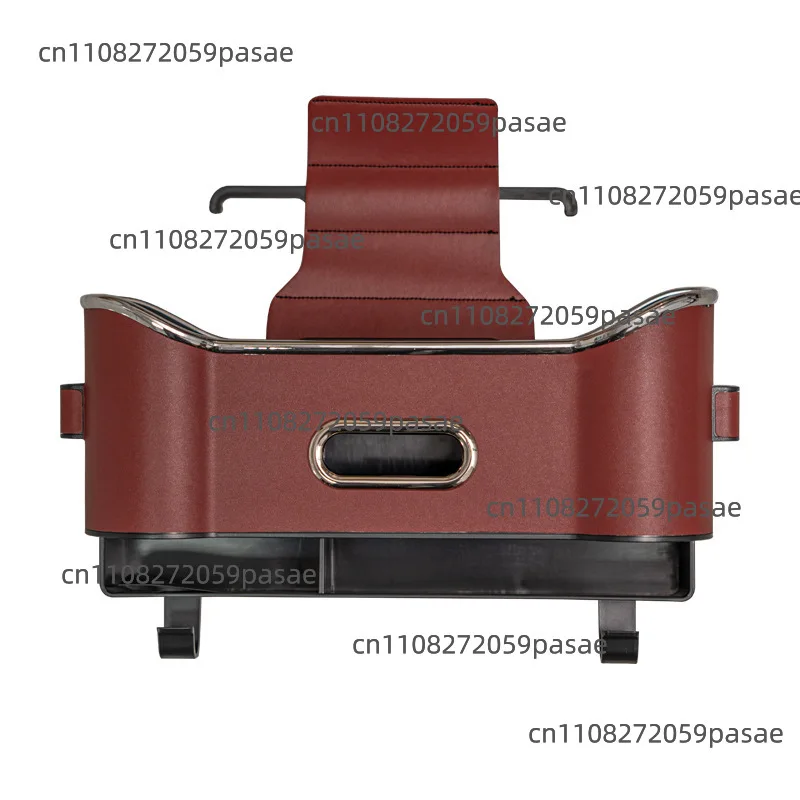 

Автомобильный органайзер-коробка для салфеток премиум-класса, многофункциональный, на спинку сиденья, с крючком и подстаканником