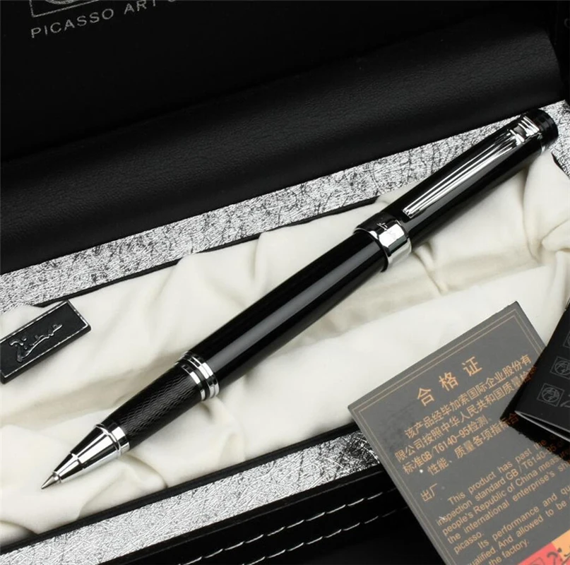 With Gift Box Picasso 917 Pimio Multicolor Emotion of Rome RollerBall Pen W/Gold & Silver Clip For Office & School & Home PR013