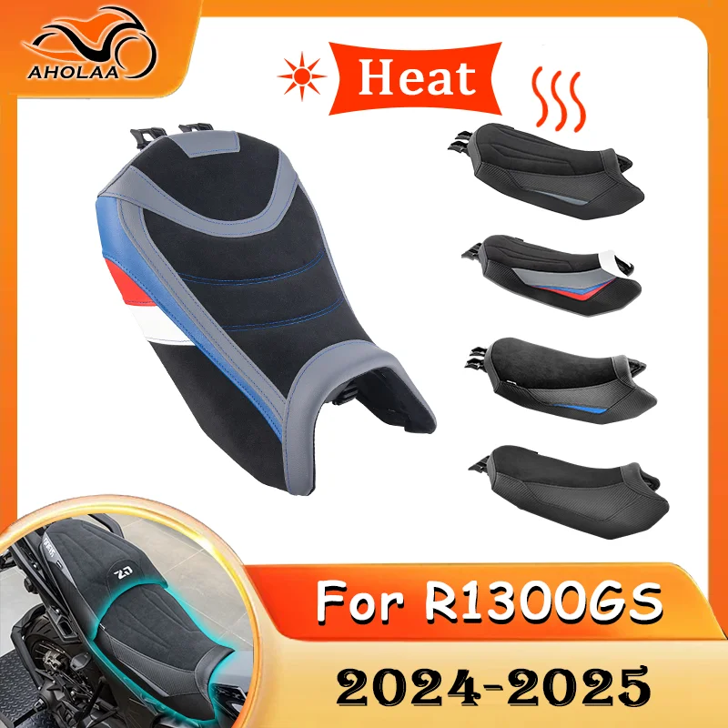 

R1300 GS Front Driver Rider Seat Cushion For BMW R1300GS Saddle Pad 2024 2025 Heat Heatable Standard Motorcycle Accessories