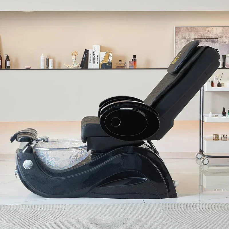 Factory custom luxury spa massage chair for nail salon pedicure chairs