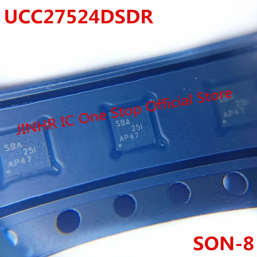 New 10PCS UCC27524 UCC27524DSDR, Marking SBA, SON-8, Low side gate driver