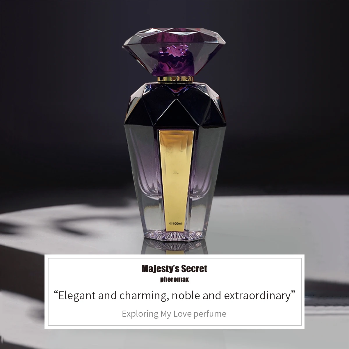 MAJESTY SECRET PHEROMAX Perfume feminino spray eau de perfume refrescante e de longa duração fragrância floral elegante e maduro pe