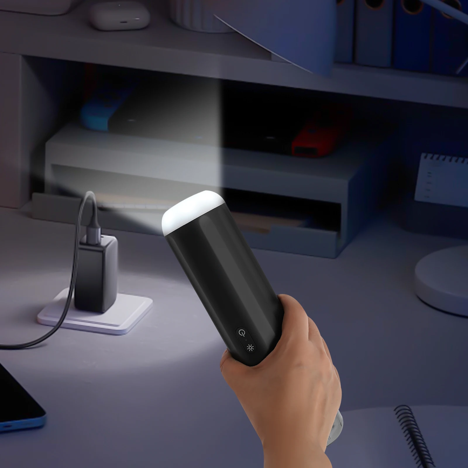 Cordless Car Vacuum Cleaner, Powerful Handheld Vacuum with 2 Suction Modes, Portable Mini Vacuum for Carpets, Car Seats