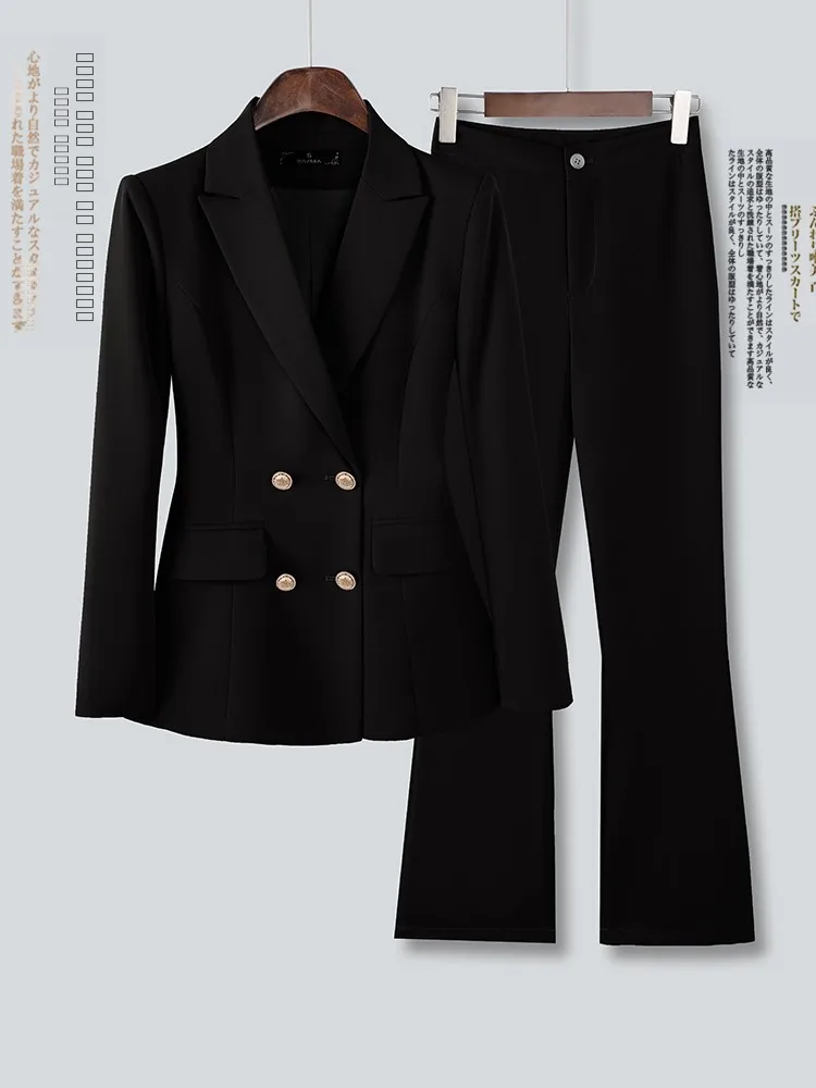 

Костюм-двойка повседневный, приталенный, для студенток, для собеседований, весна-осень, новая модель, премиум-класс...