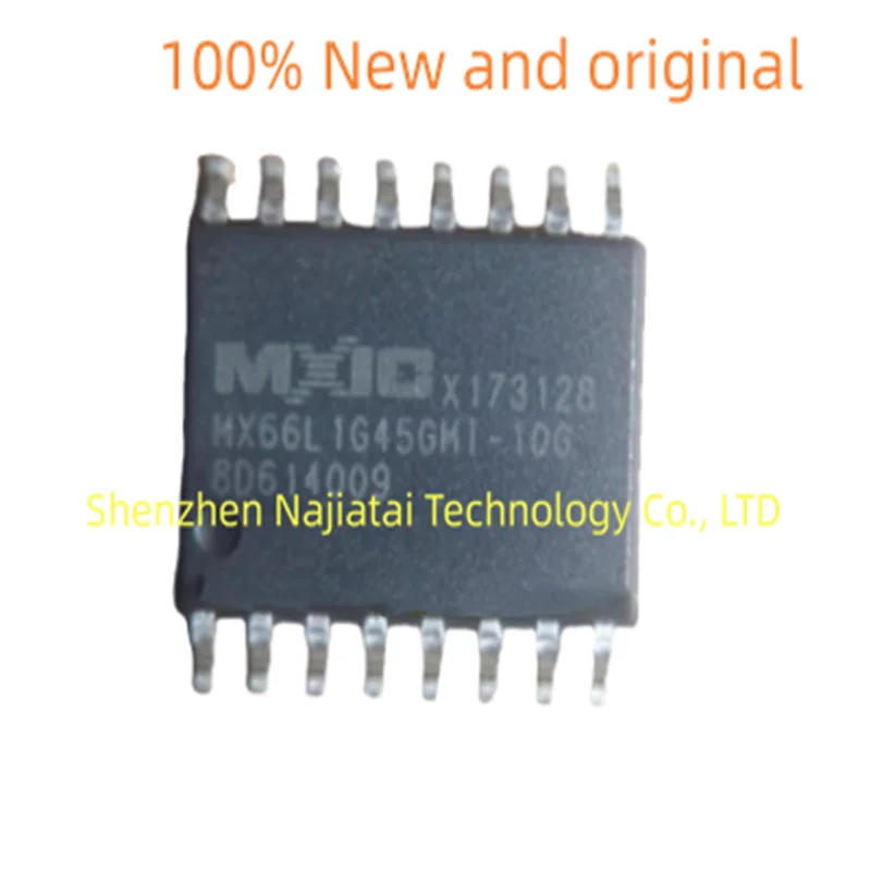 

5PCS/LOT 100% New Original MX66L1G45GMI-08G MX66L1G45GMI MX66L 1G45GMI SOP16 IC Chip