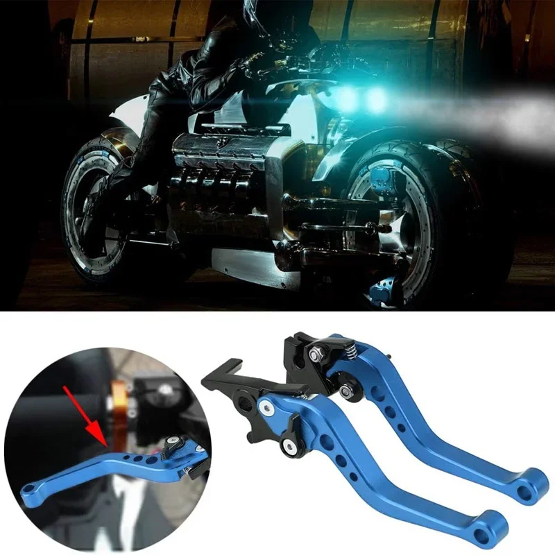 

Universal Motorcycle Clutch Brake Handle Drum Lever double disc brake adjustable brake lever Motorbike Modification Accessories