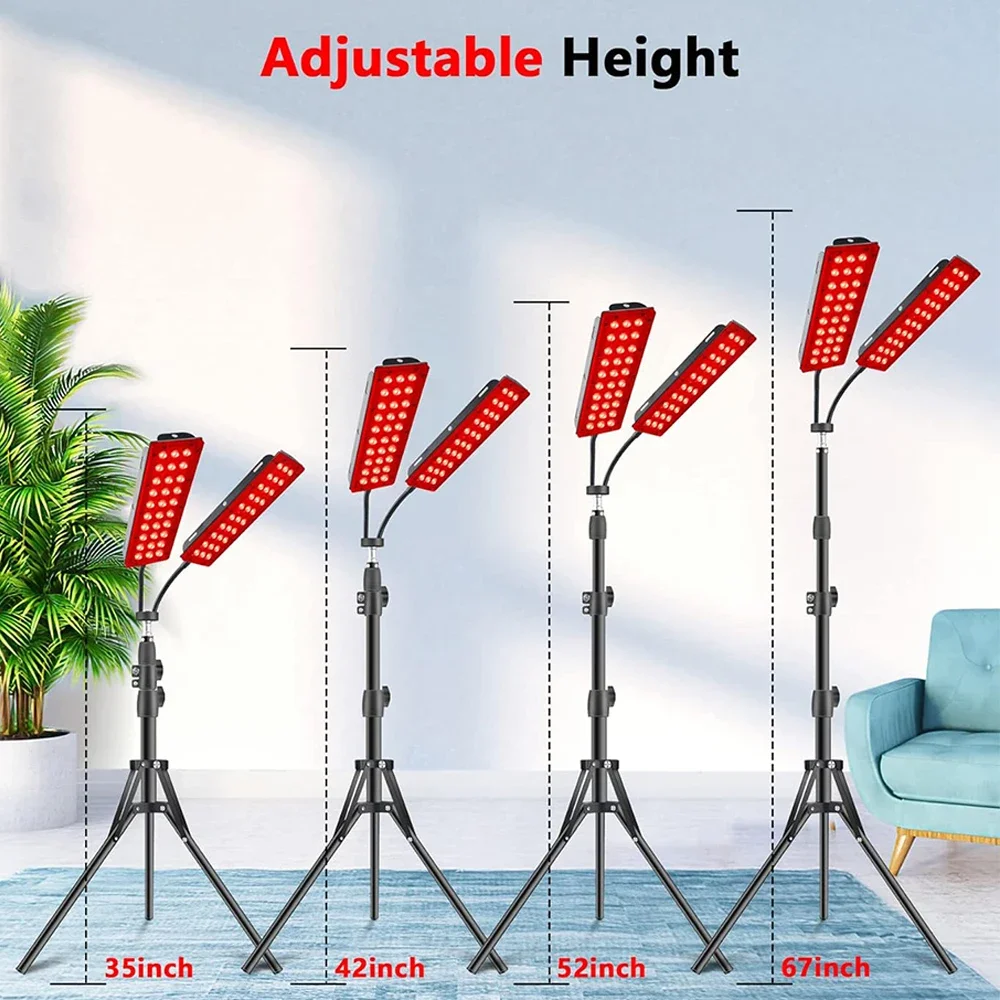 Thérapie à la lumière rouge Led, thérapie à la lumière infrarouge pour le visage, soulagement complet de la douleur du corps, physiothérapie, soins de la peau, beauté et santé, 660nm, 850nm