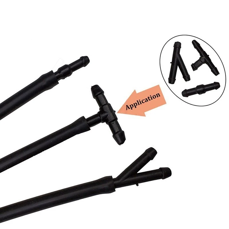 18 stücke Auto wischer t y i Typ Windschutz scheibe Waschmaschine Rohr Wassers ch lauch Rohr Gelenk Autozubehör