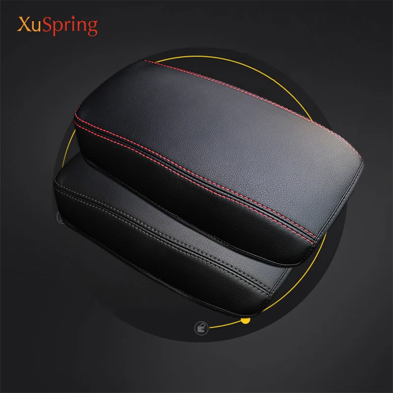 Car Armrest Console Cover Cushion Support Box Top Matte Liner Mat Case Car-style for VW T-Cross/Taigun 2019 2020 2021 2022