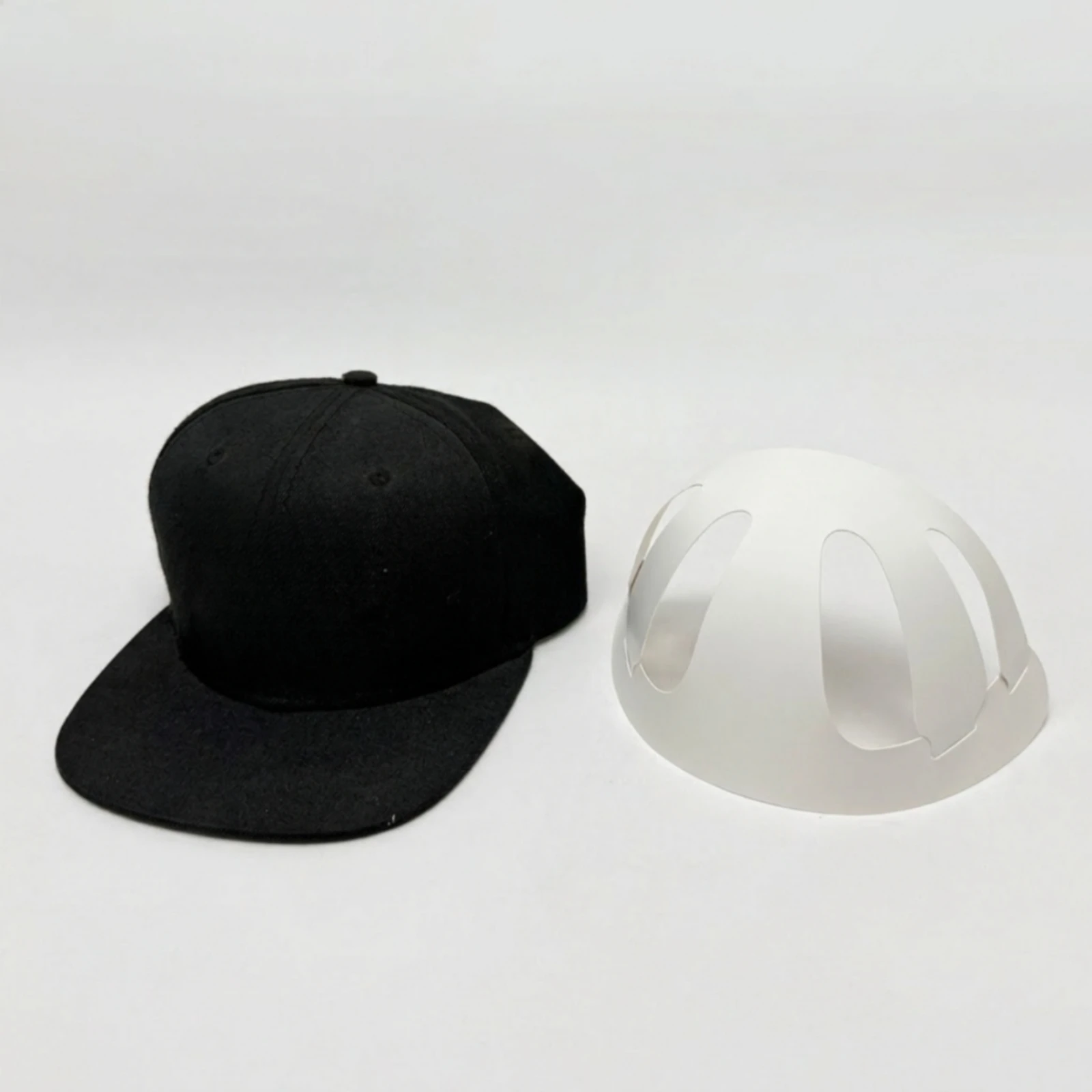 100 Pieces Baseball Cap Insert Dome-Shaped Baseball Cap Shaper Hat Support Insert Lightweight Cardboard Compact for Retailers