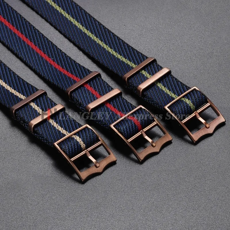 Cinturino per orologio in nylon premium 20mm 22mm per Tudor per Seiko per cinturino in tela militare Bracciale in tessuto per braccialetti da donna Rolex