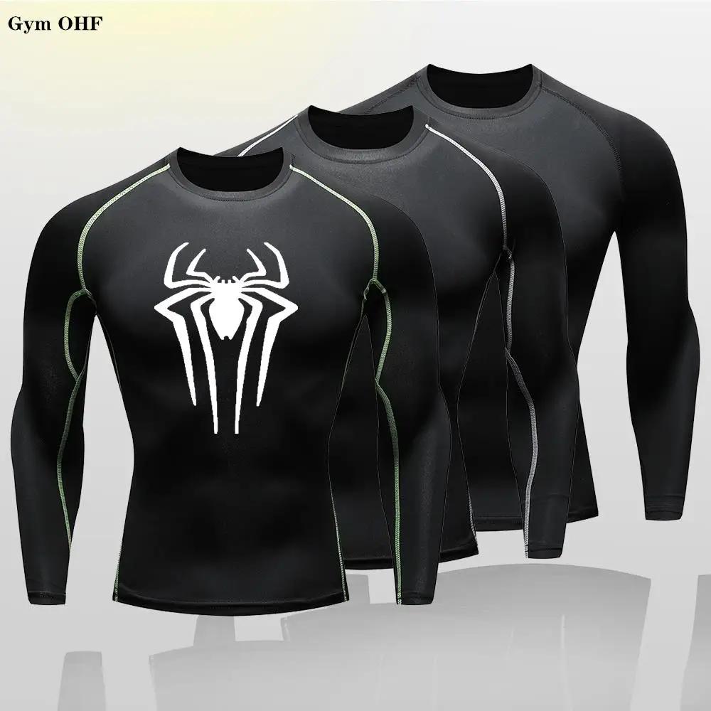 Детская футболка Rashguard боксерские дышащие футболки для мальчиков Спортивная одежда Bjj компрессионные штаны для спортзала фитнеса топы для детей Spi-/Der 2099