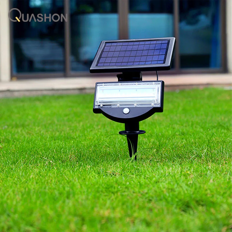 Solar Garden Led Lights Outdoor Waterproof Lamps Low Voltage LED Garden Spot Light Motion Sensor Solar Flood Lamp Lawn Lighting