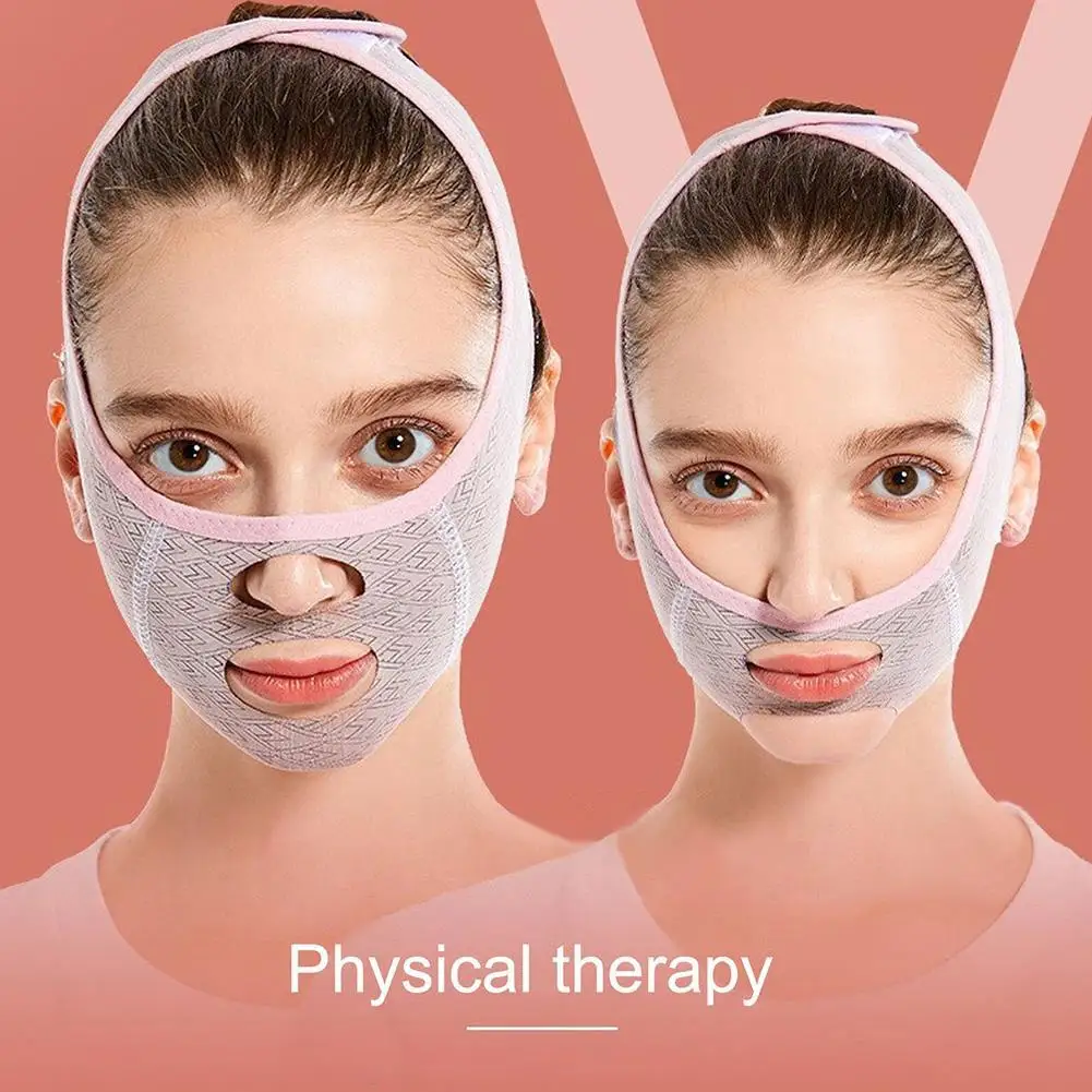 Reducer Beauty Chin Up Mask Face Sculpting Sleep Mask Belt Face V Line Slimming Shaping Masks Lifting Strap Facial Face B7P5