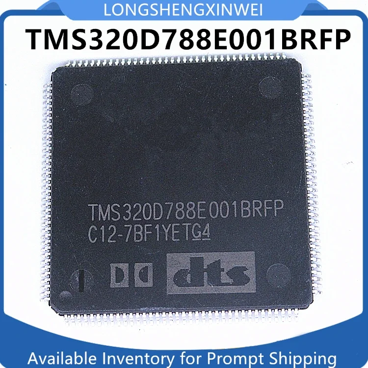 1PCS TMS320D788E001BRFP TMS320D788  patch QFP-144 digital signal processor Original