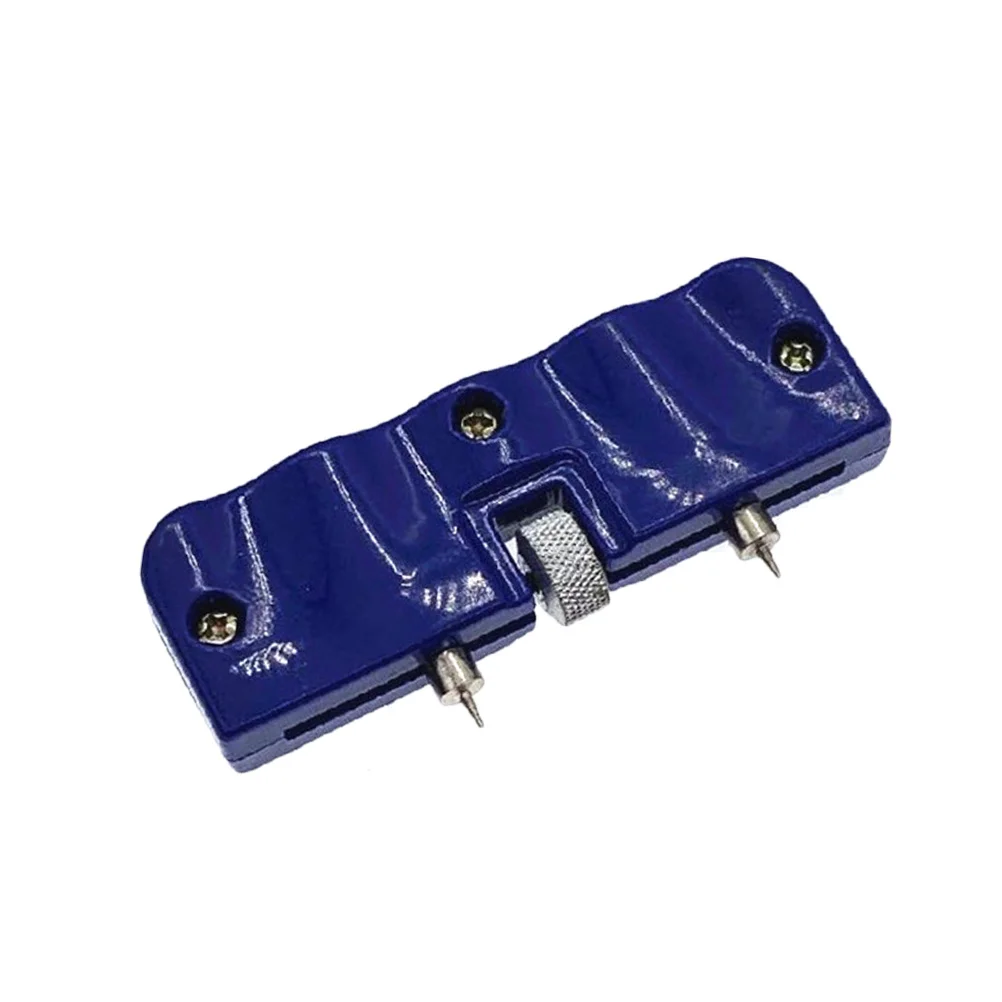 Two-Jaw Watch Back Case Opener Blue Portable Durable Tool Compact for Watchmaker Repair Watch Back Case Opener