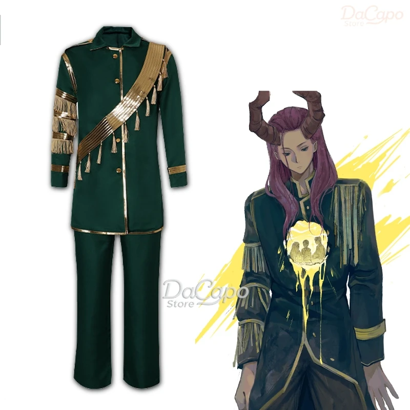 

Macht Mahato Cosplay Costume Macht of the Golden Land Greater Demon King's Seven Sages of Destruction Halloween Costumes Anime