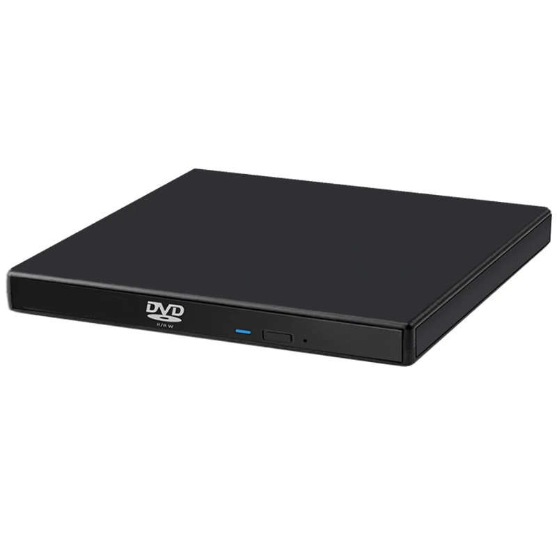 USB 2.0 Burner Optical Drive DVD Drive External Portable External Optical Drive CD DVD+/-RW For Laptop PC Desktop