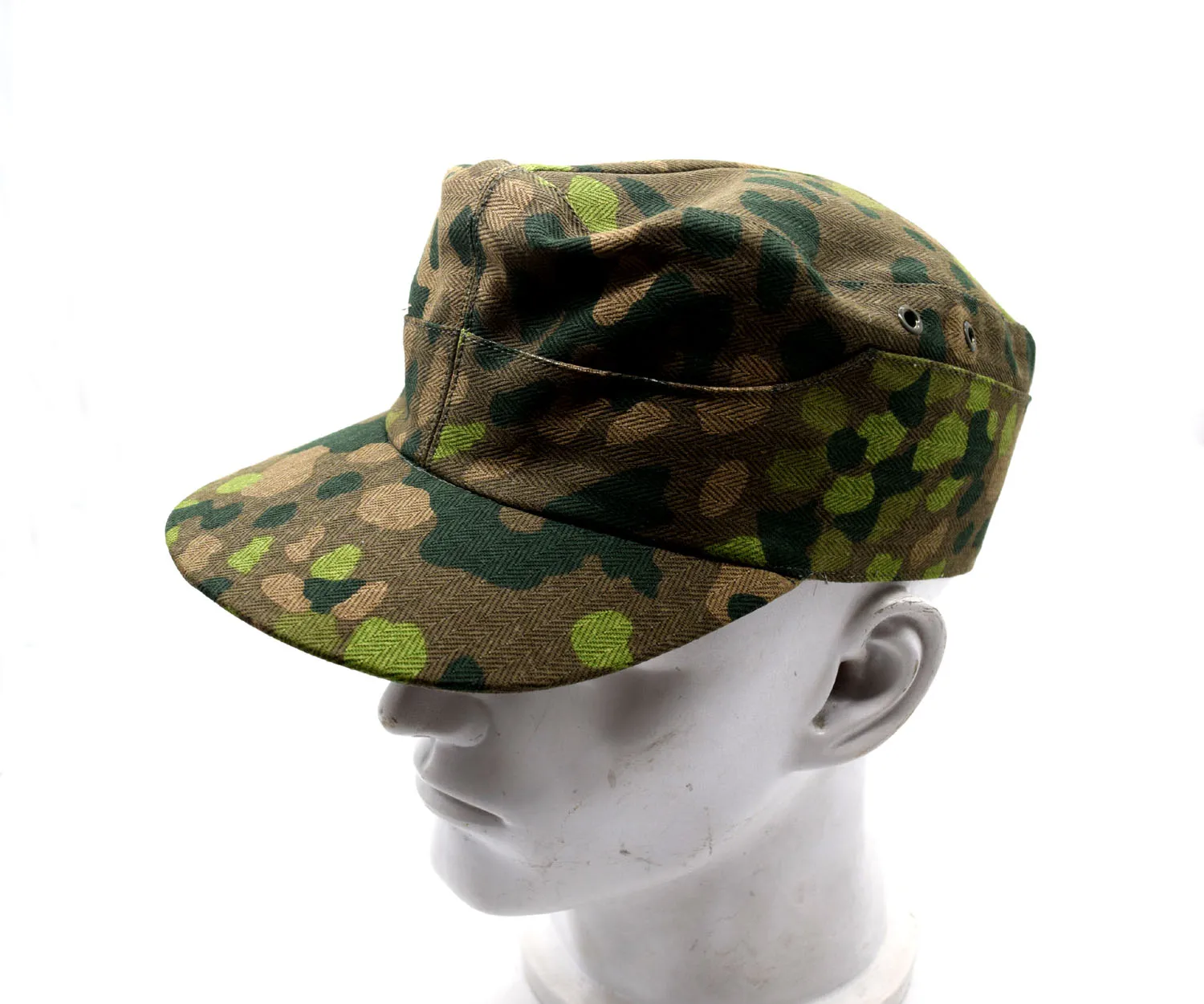 

Repropduction German Army Camo Cap Camouflage Hat DOT 44 Color 　