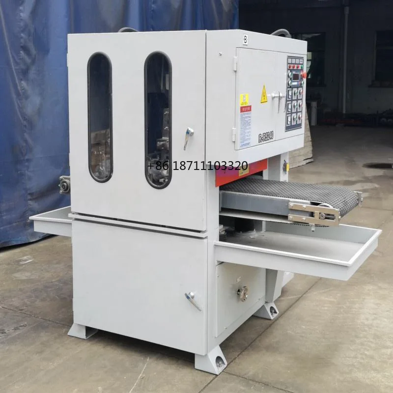 Plane grinding and polishing machine automatic metal sheet sanding machine deburring and rust removal machine stainless steel