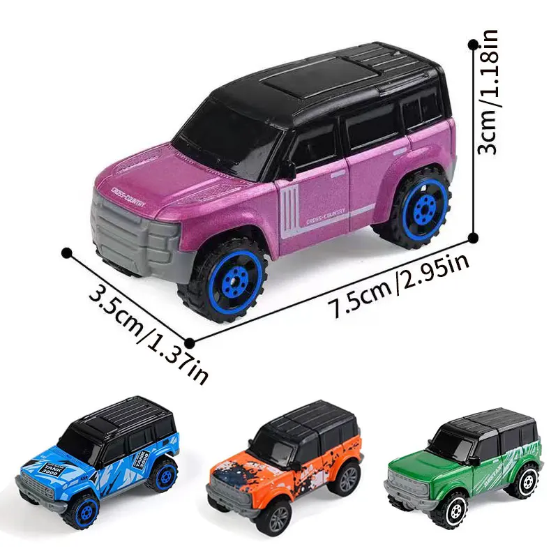 Alloy SUV exquisite random simulation car model toy alloy general car educational boy toy June 1 Children\'s Day gift