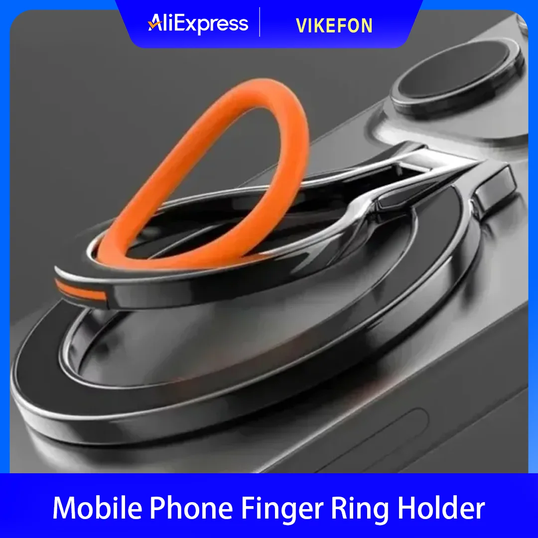 Pop Socket Grip - 360° Rotation Finger Ring Holder Grip