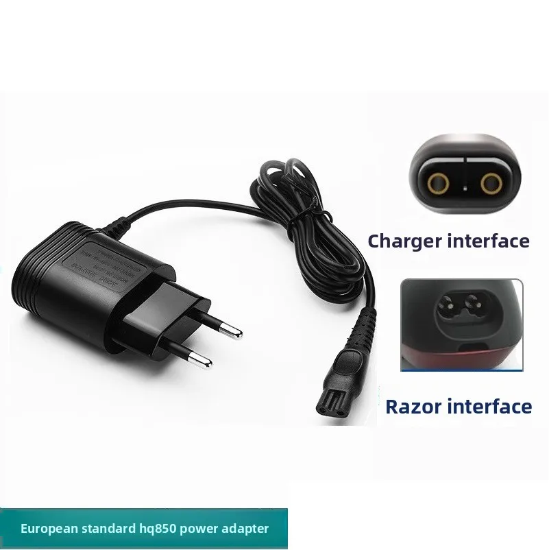 HQ850 Shaver Charger 8V 100MA EU Plug AC Power Adapter for Philips HQ912 HQ902 HQ904 HQ906 HQ914 HQ915 AT600 FT618 S5077 S5079