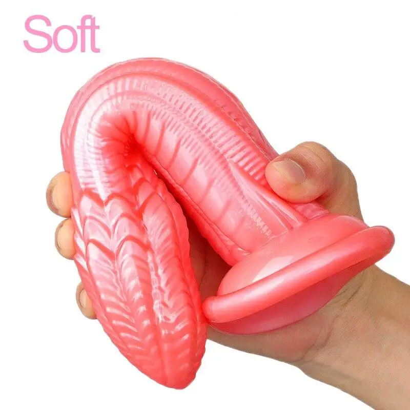 Soft Bad Dragon Dildo Blue Jeweled Female Dildo Six Studs Erotic Tool Penis Female Masturbator with Suction Cup Anal Plug