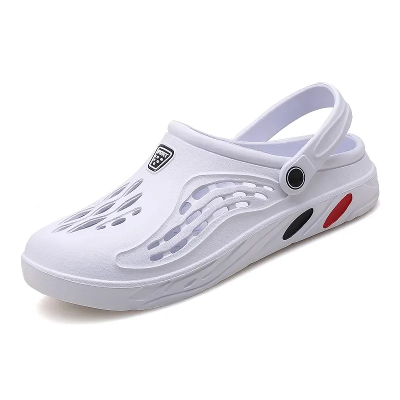 Sandales décontractées pour hommes, chaussures de plage confortables, pantoufles d\'extérieur, résistantes à l\'usure, non ald, douces, de haute
